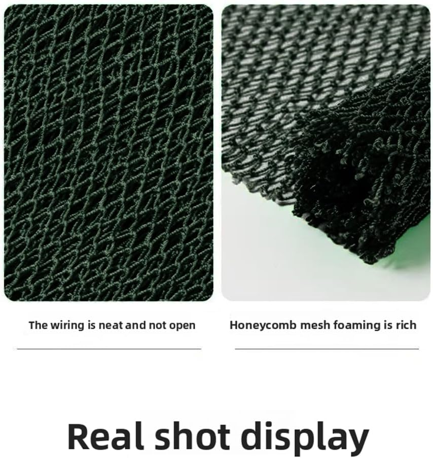 African Net Sponge,Black Exfoliating Wonder, Stretchable, Durable, Suitable for Full Body Use,Nylon Net,Bath Towels,Back Scrubber Back Brush, image number 2