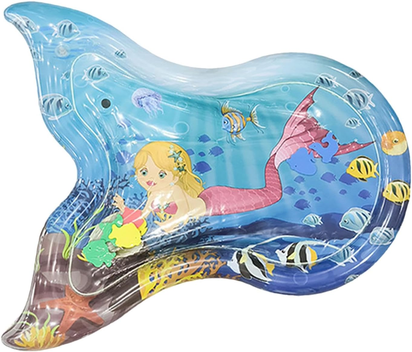 Inflatable Water Pad | Inflatable Outdoor Pet Mat - Water Sensor Technology Water Patting Mat for Floor, Tile, and Grass image number 1