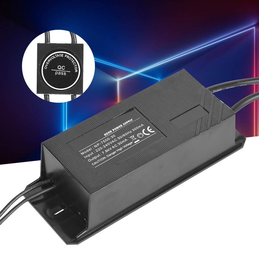 NDNCZDHC 220V-240V Neon Sign Transformer, NP-7500-30, 7.5KV 30Ma image number 5