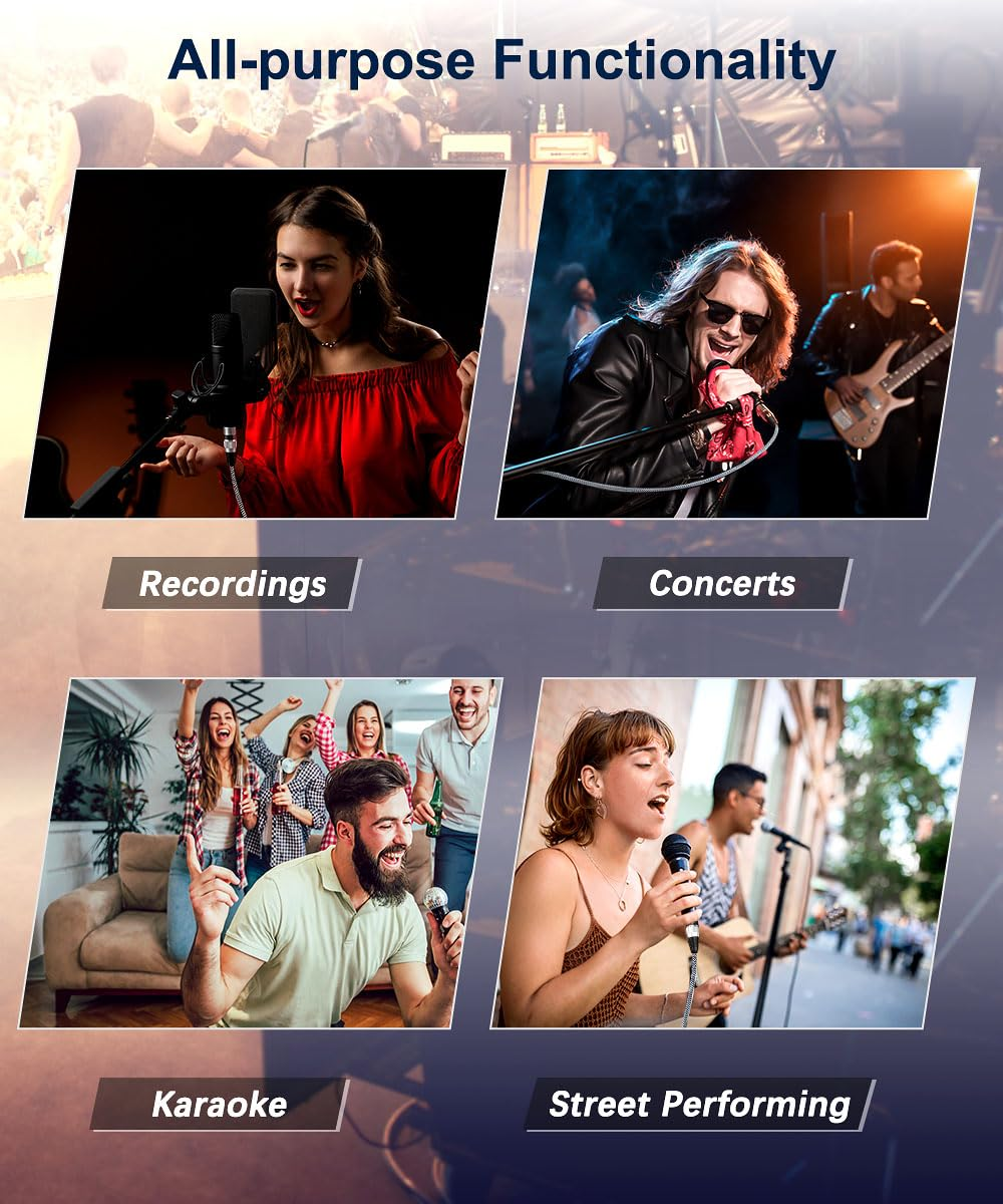 Elebase XLR Microphone Cable 1M 2Pack,Xlr Male to XLR Female Mic Cord,3-Pin Balanced Shielded Cables Wire,For Amplifier Mixer,Recording Studio,Speaker Systems,Foot,Ft image number 7