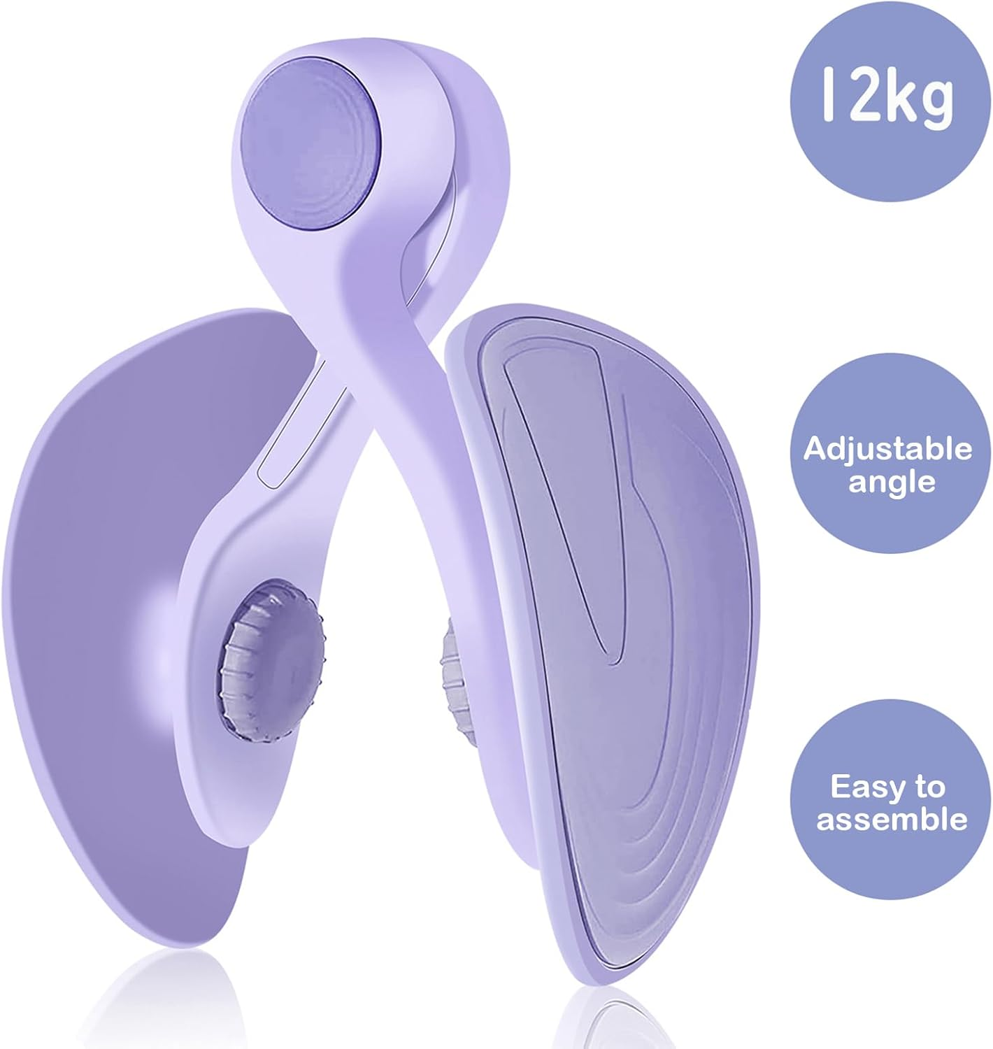 Amtake Thigh Master Pelvic Floor Hip Trainer Kegel Exerciser, Inner Thigh Exercise Workout Equipment for Women, Inner Thigh Trimmer, Toner Workout image number 2