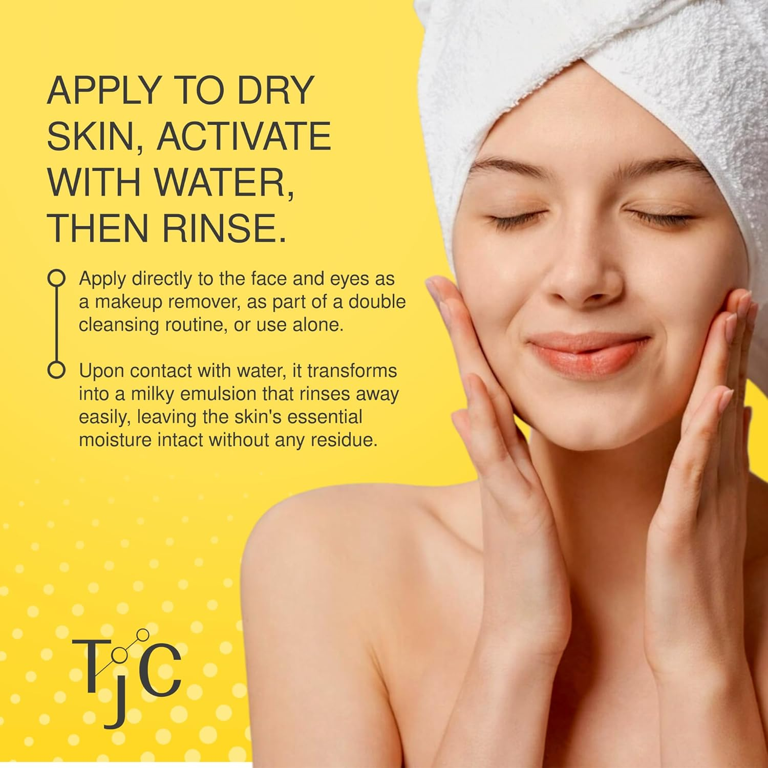 Jojoba Activating Cleansing Oil Gentle Makeup Remover and Deep Pore Cleanser 125Ml image number 5