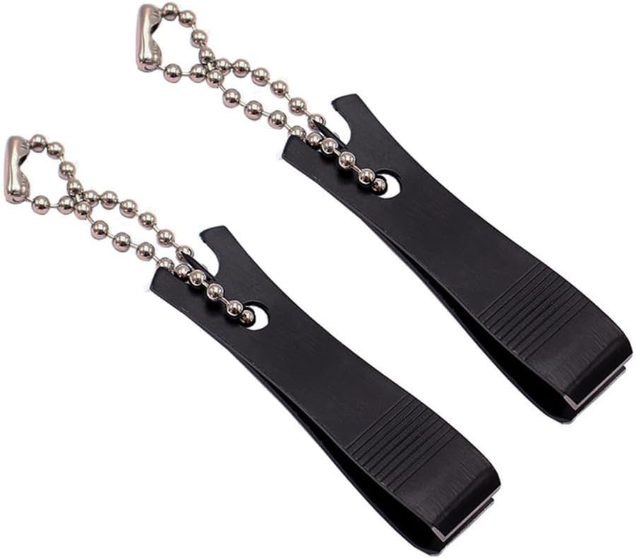 2PCS Fishing Line Cutter, Fly Tying Wire Clipper Nipper Fly Fishing Tying Tools Snips Quick Knot Tool image number 5