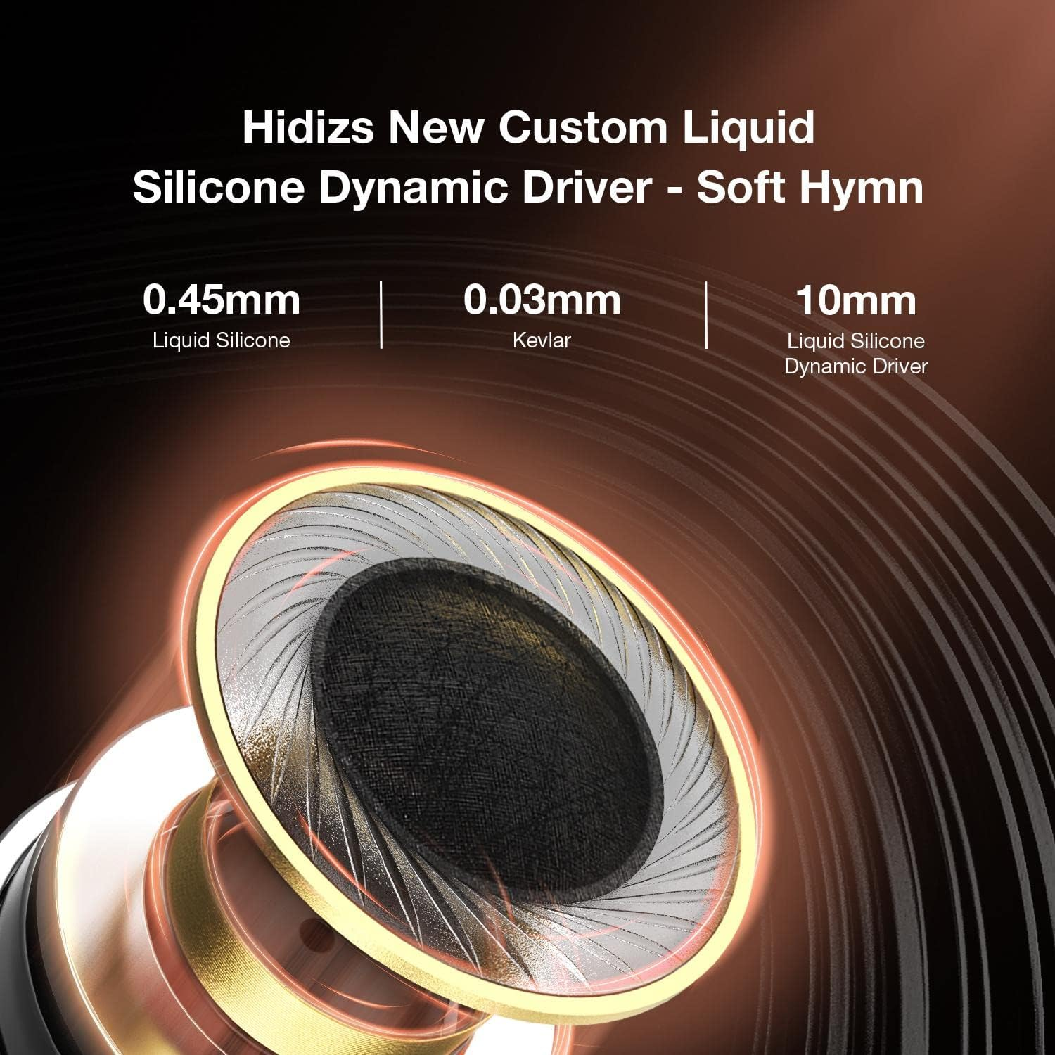 Hidizs MS5 4BA+1DD Hybrid 5 Units Hifi In-Ear Monitors Earphone, Noise Lsolation Personalized Spatial Audio, Hybrid Banlance Armature Headphones for Smartphones Computer (Black)