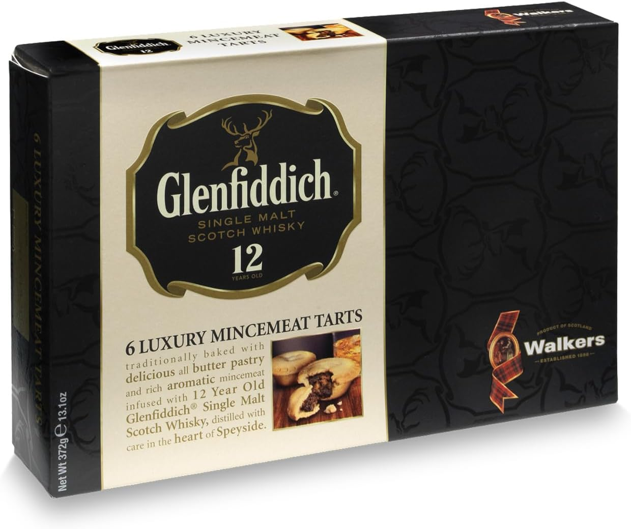 Walkers Shortbread Glenfiddich Mincemeat Tarts, 13.1-Ounce Boxes (Pack of 2) image number 2