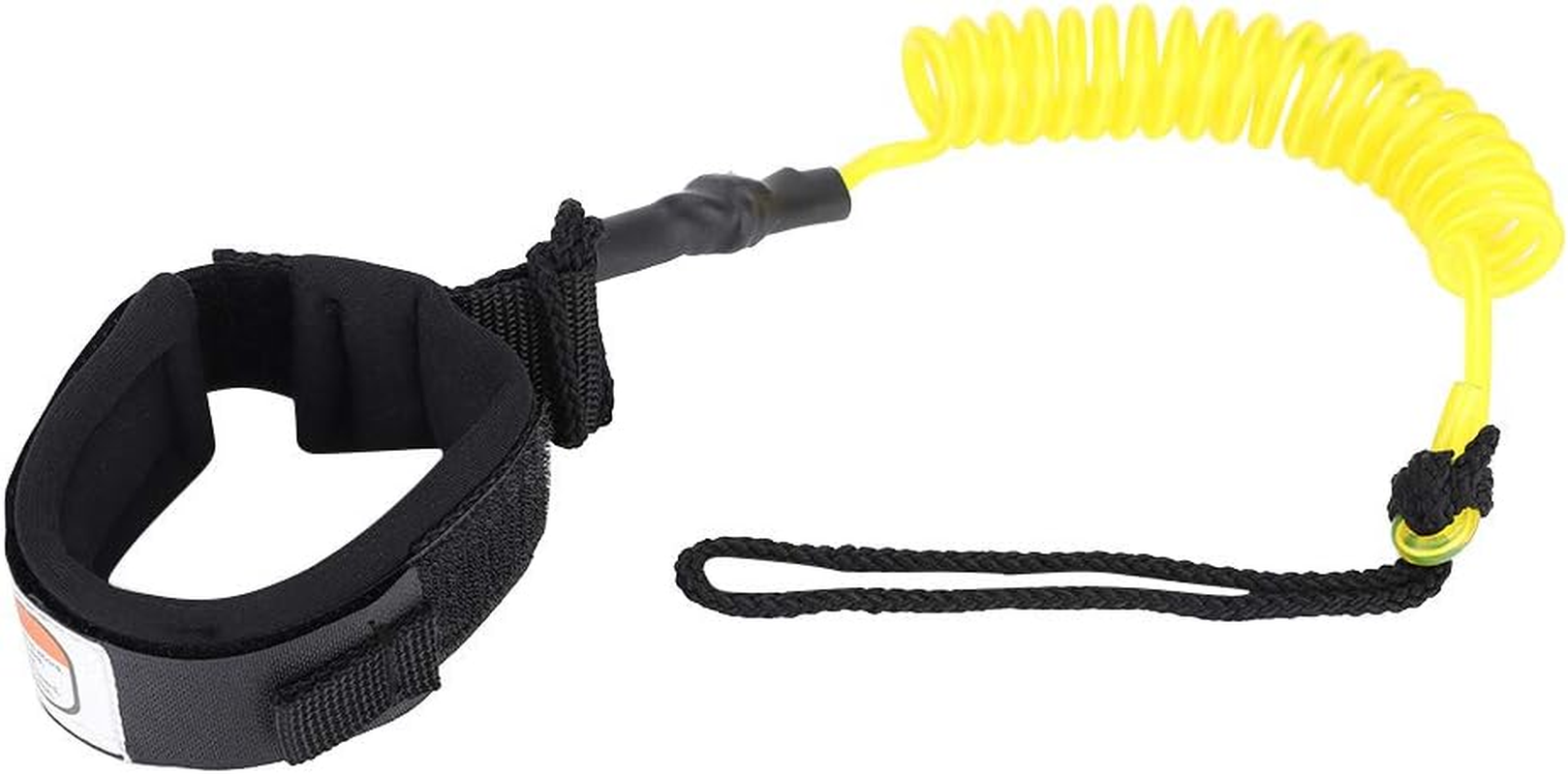 Lightweight Leg Leash, Board Leash, for Bodyboard (Yellow) image number 5