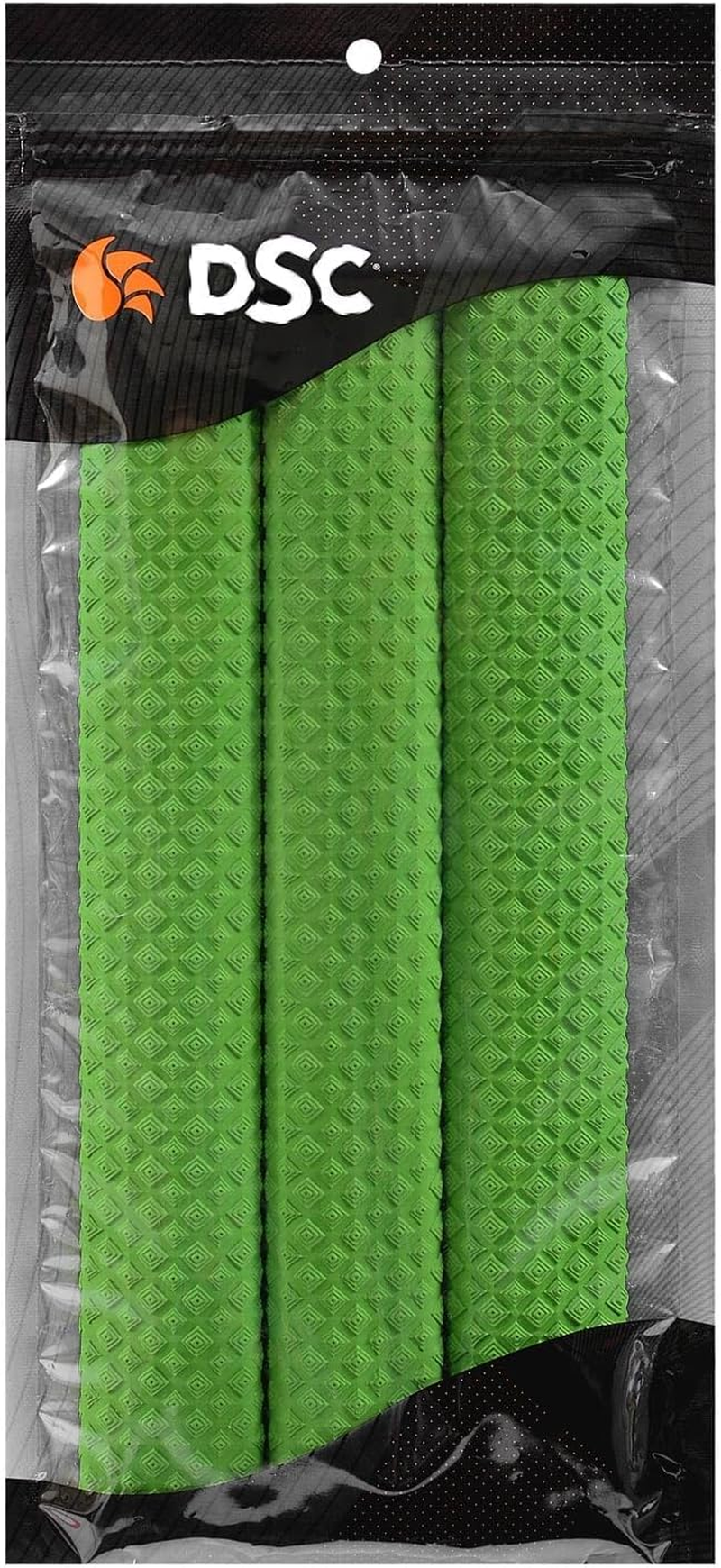 DSC Rhino Non-Slip Cricket Bat Grip | Pack of 3 | Color: Multi | Durable Grips for Enhanced Batting Control | Compatible with All Cricket Bats | Professional Grade Soft Grip Set for Secure Hold image number 1