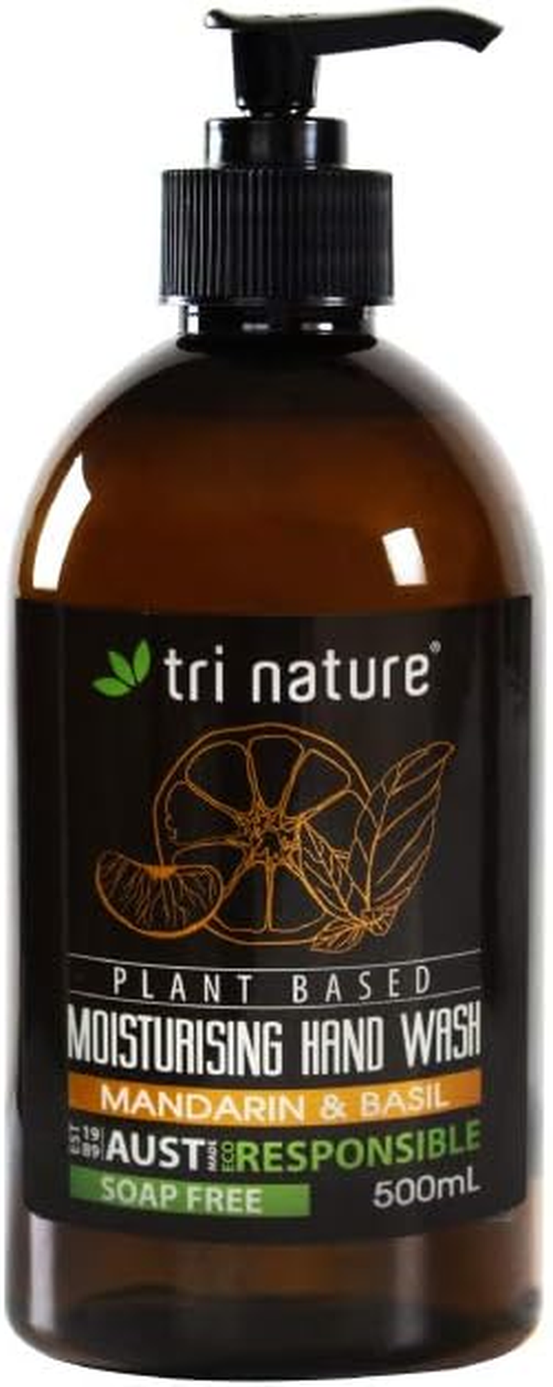 Tri Nature Moisturing Hand Wash - White Tea and Ginger, 500 Ml image number 1