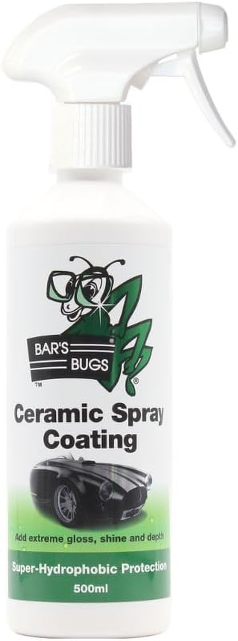 Bar&rsquo;S Bugs Ceramic Spray Coating, 500Ml &ndash; Hydrophobic Protective Layer for Long-Lasting Gloss and Paint Protection