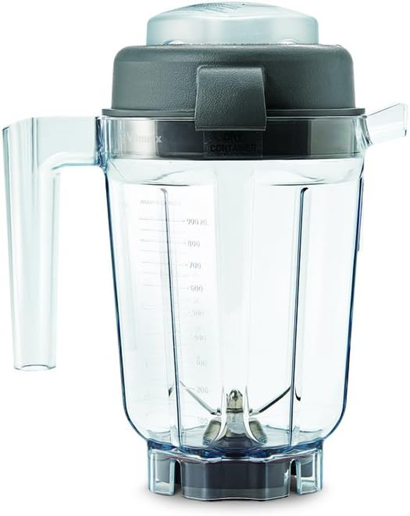 Vitamix Classic Dry Grains Container 0.9L, Lid/Cap/Blade/Tamper image number 1