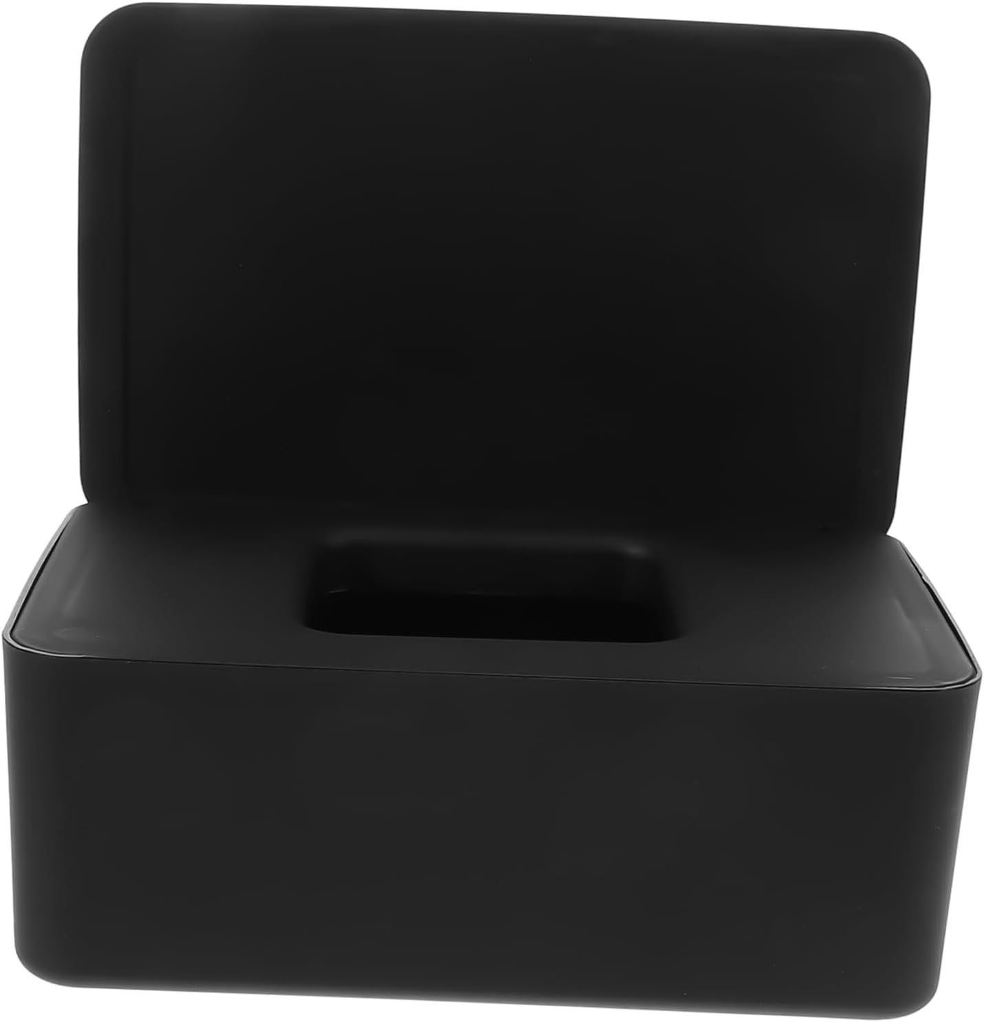 Wet Wipes Storage Box Plastic Wipes Holder for Face Towel Holder at Home Office Desk Use image number 4