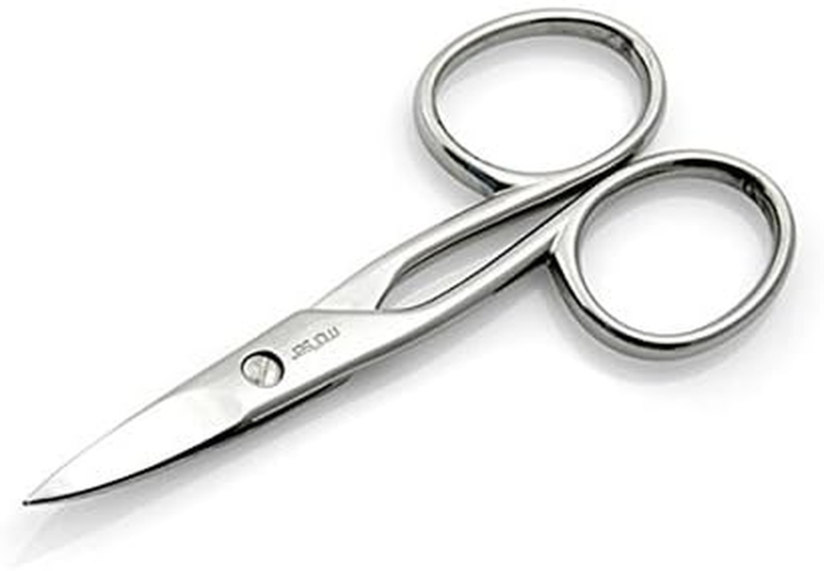 Morser Left Handed Nail Scissors with Sharp, Precise & Durable Edge