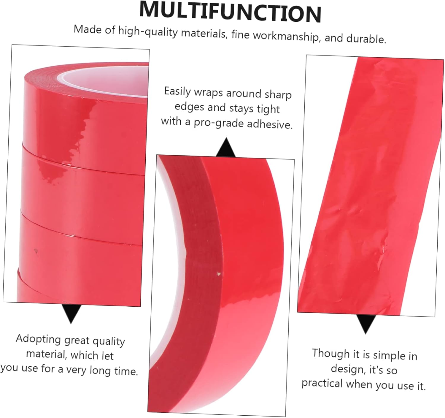 GARVALON 6Pcs Mara Tape Electric Insulation Tape for Motor Capacitor Stabilizer Random Color