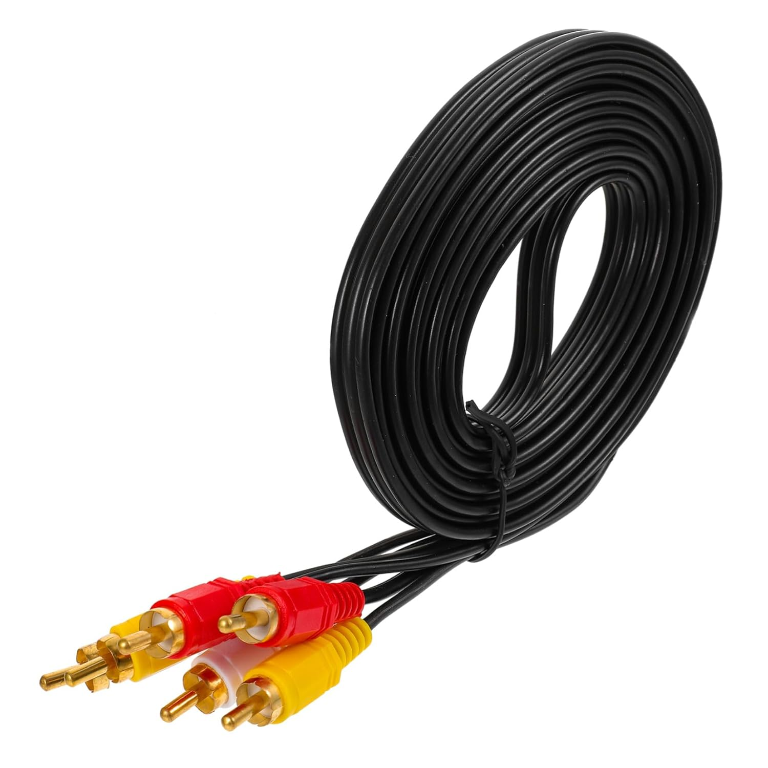 TEHAUX Av Cable Male to Male Wire for Tv DVD Vcd Box Stable Audio Video Transmission Replacement Cord for Home Entertainment Systems image number 1