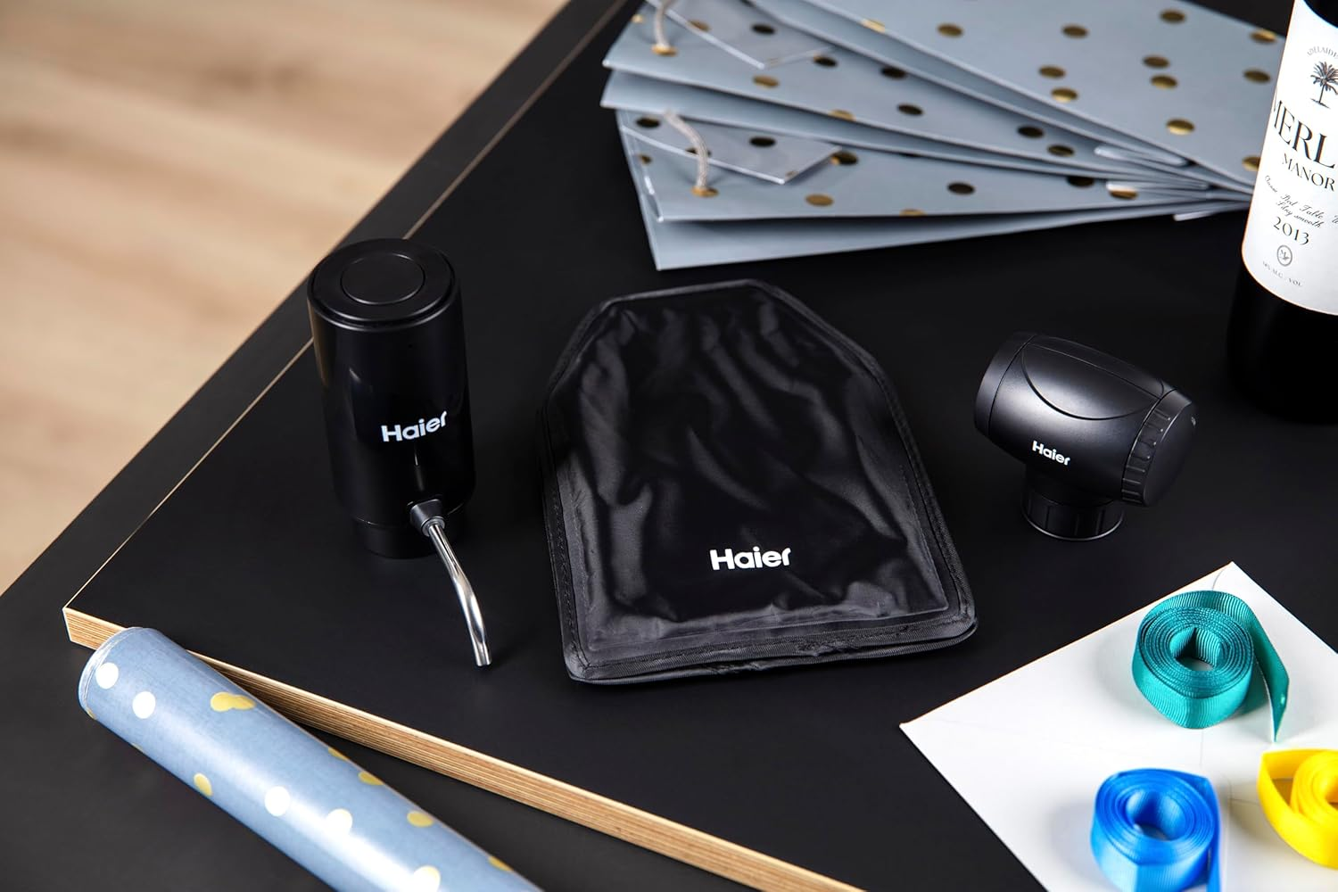 Haier Electric Wine Aerator & Dispenser, 2 in 1, Improved Flavouring and Freshness, Serve with Speed and Perfection, Perfect Gift Option for Wine Lovers image number 5