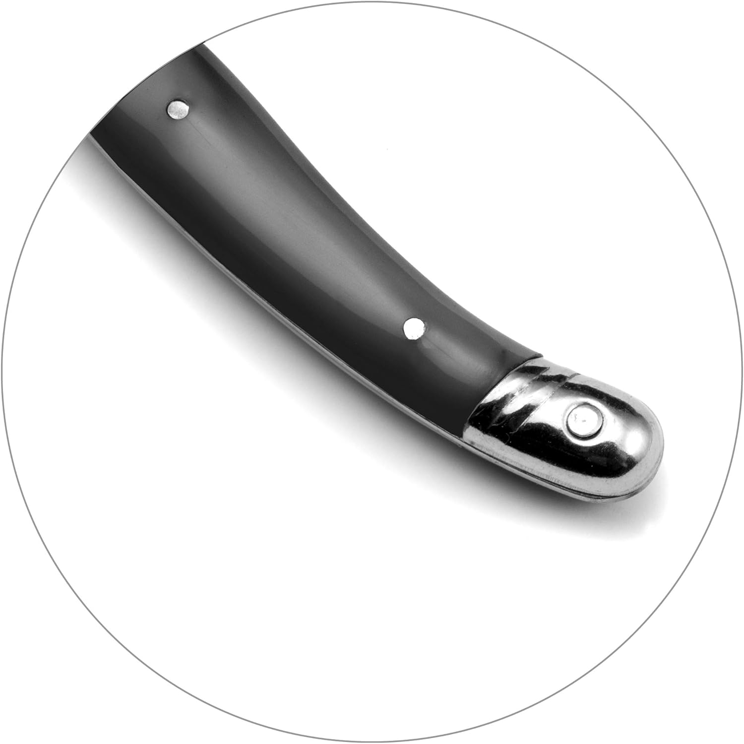 LOU LAGUIOLE - 24 Piece Cutlery Set for 6 - Rustic - 18/0 Stainless Steel, Standard Finish - Grey image number 2