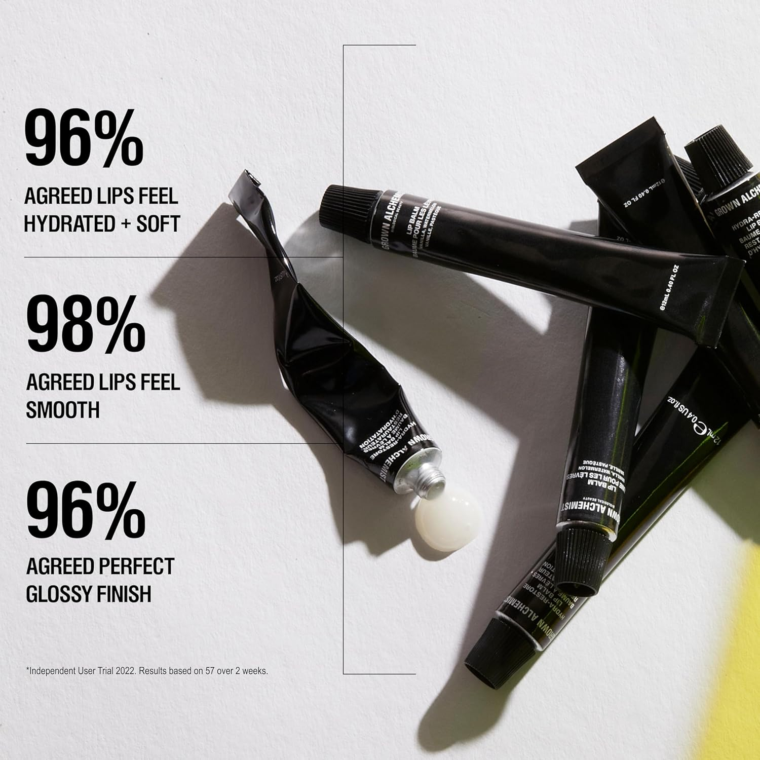 Grown Alchemist On-The-Go Essentials Kit. Restorative Hand Cream (20Ml), Hydra Restore Day Cream (12Ml), Hydra Retore Lip Balm (12Ml) image number 5