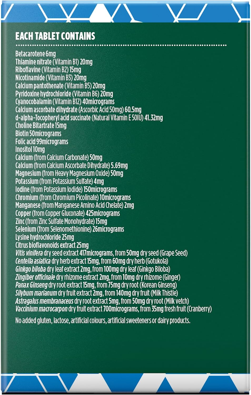 Nature'S Own Bodyfuel Men'S Multivitamin Tablets 60 - Supports Energy Production, Healthy Immune System Function & Male Reproductive System Health image number 2