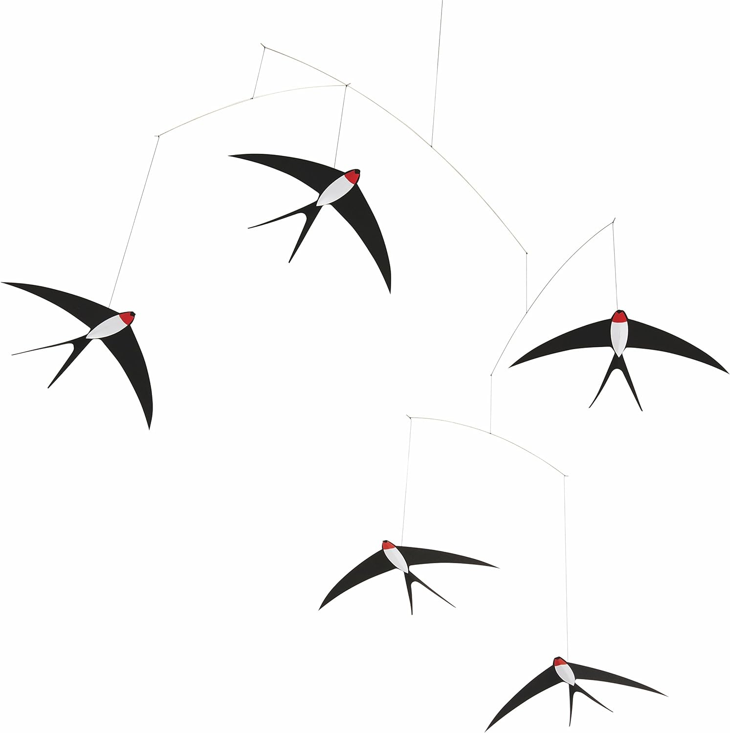 Flensted Five Flying Swallows Mobile image number 2