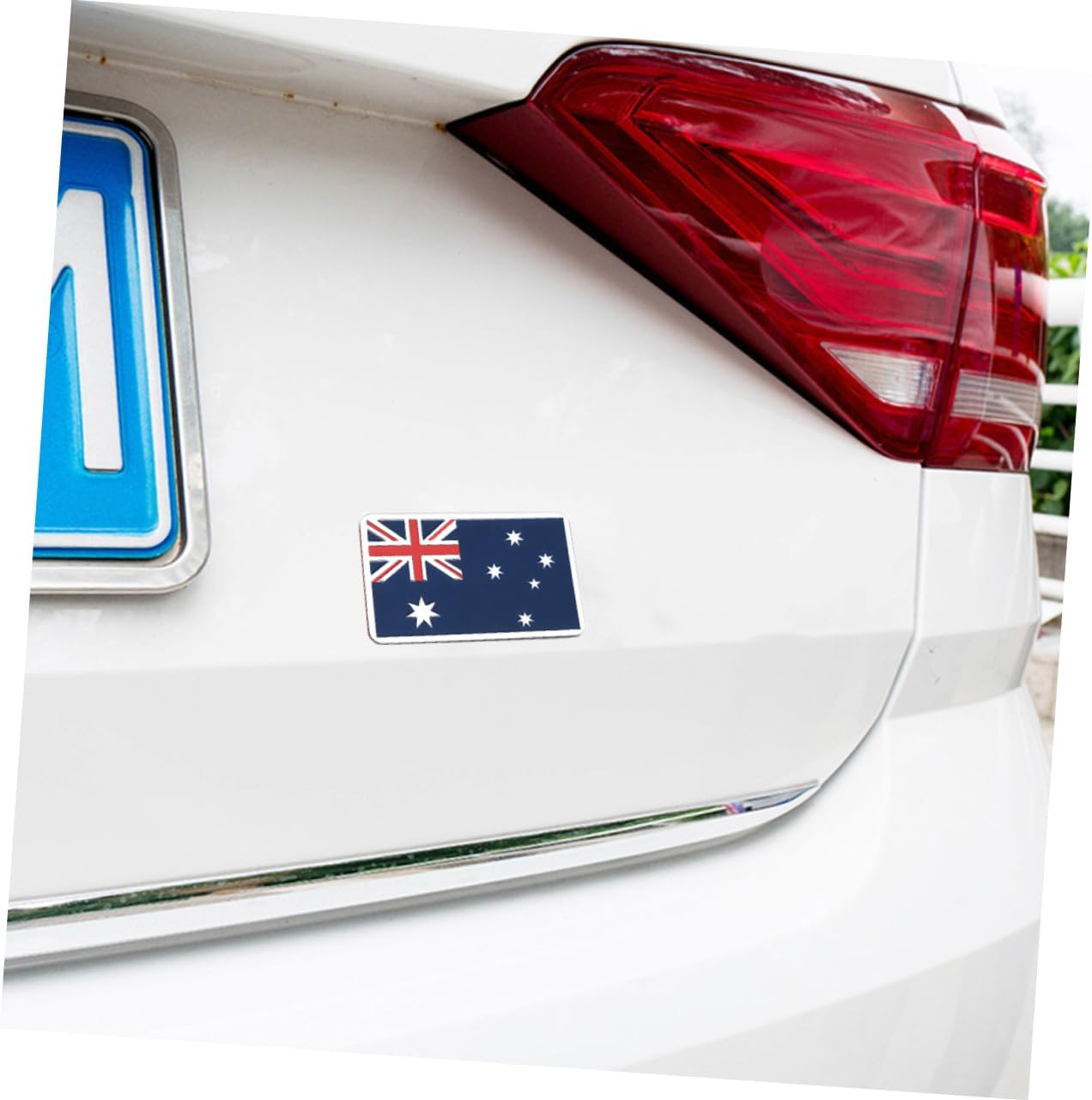 SUPVOX Metal Car Stickers Australia Flag Stickers for National Flag Car Stickers Nameplate Bumper image number 2