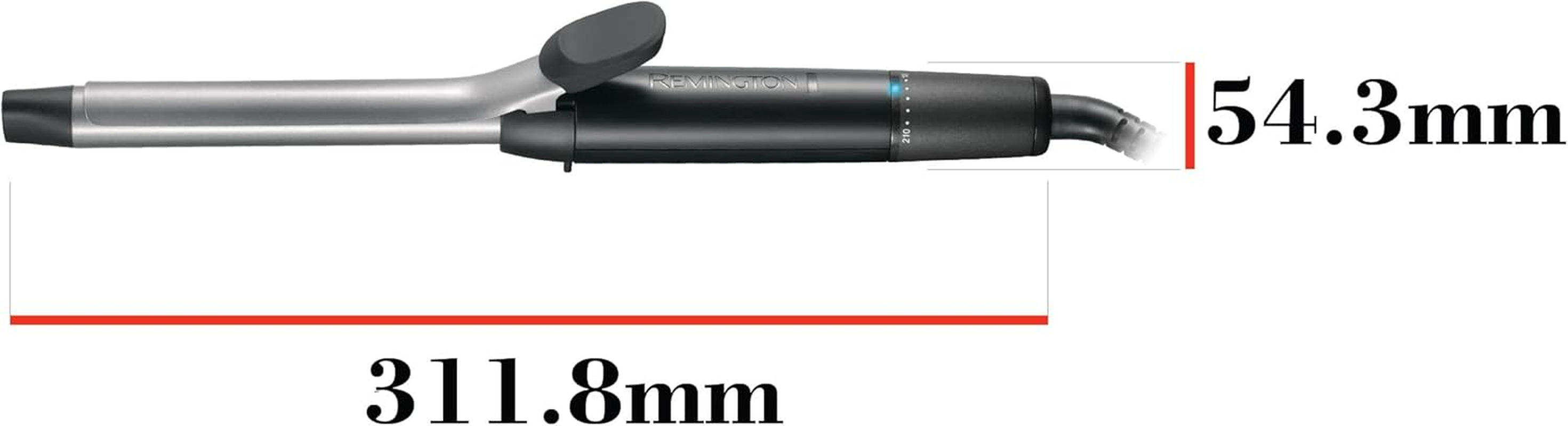 Remington Pro Spiral CI 5519 Ceramic Curling Iron image number 4