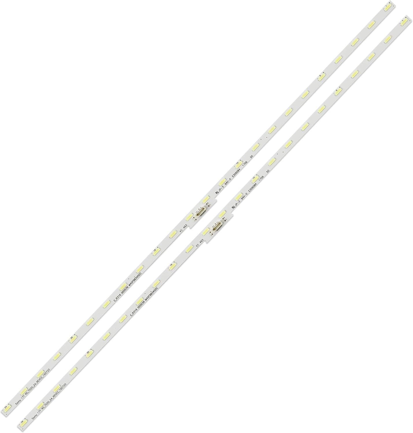 LED Backlight Strip Fit for Sony TV 17Y 40_7020_24_REV02_160720 E303084 KDL-40WE663 KDL-40RE453 KDL-40WE665 KDL-40WE6632WS