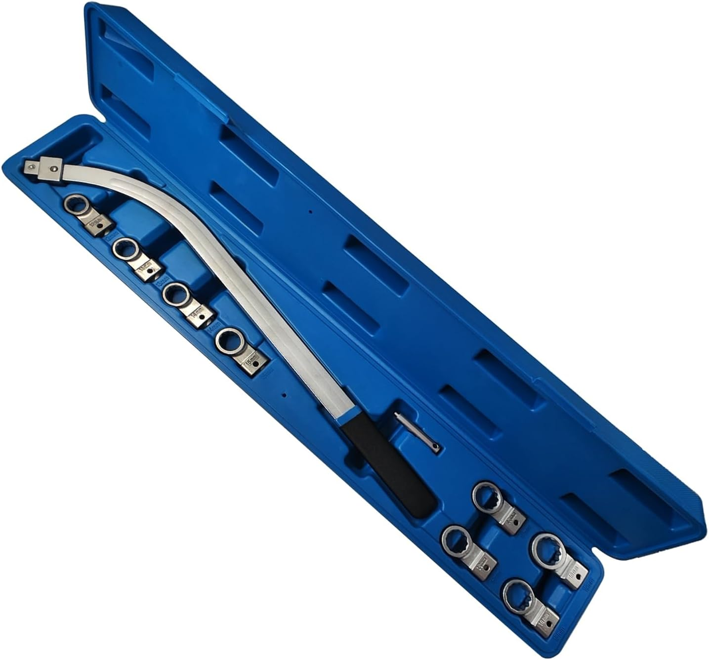 JEUCLEL 15PCS Universal Auxiliary Idler Belt Tensioner Pulley Removal Tool Kit, Serpentine Belt Tension Pulley Wrench Set, Engine Timing Belt Tensioning Nut Bolt Screw Remover