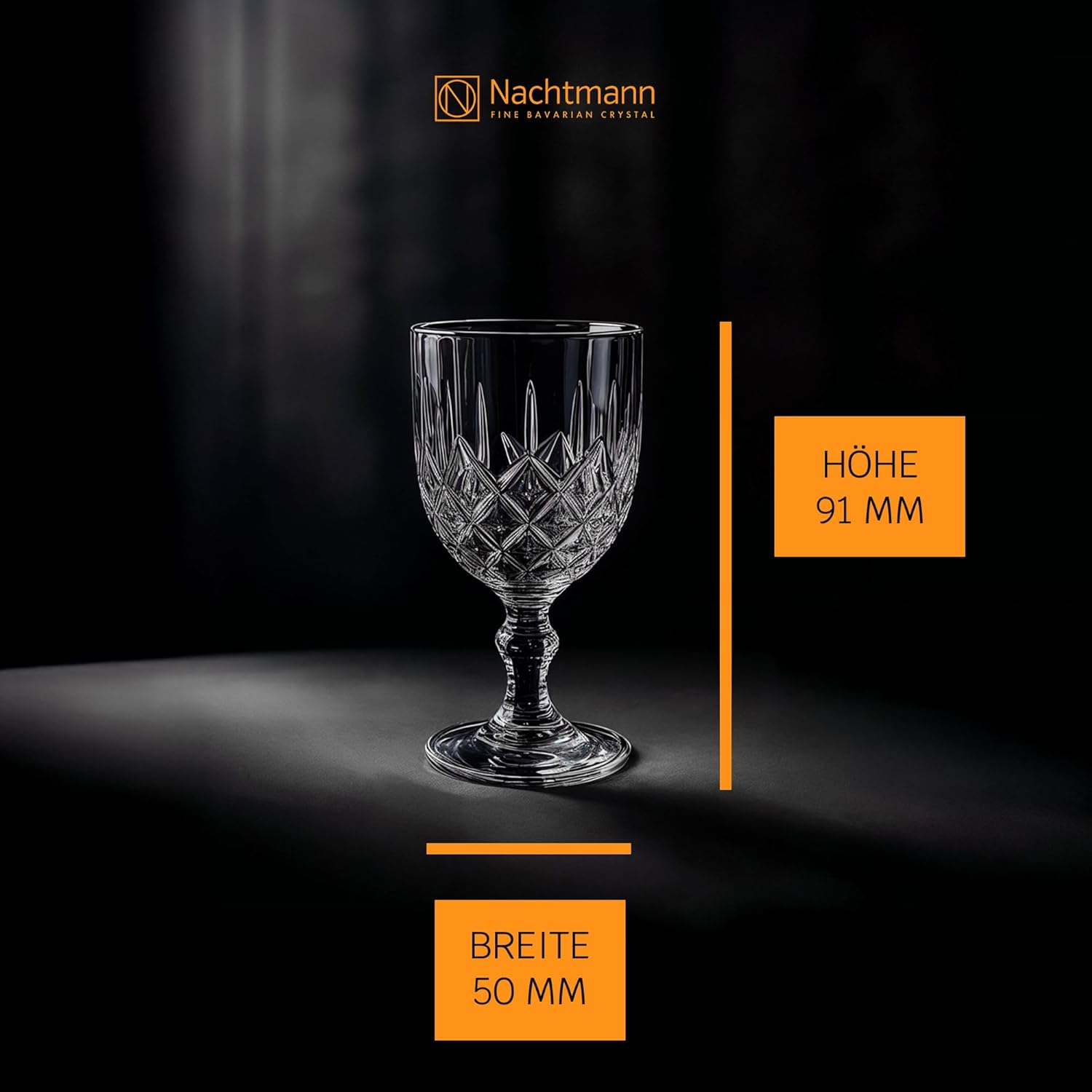 Nachtmann Noblesse Liqueur Goblet Glass, Clear &ndash; Classic Crystal Barware for Spirits & Aperitifs &ndash; Dishwasher-Safe Machine-Made Glass &ndash; 57 Ml Capacity (Pack of 4) image number 1