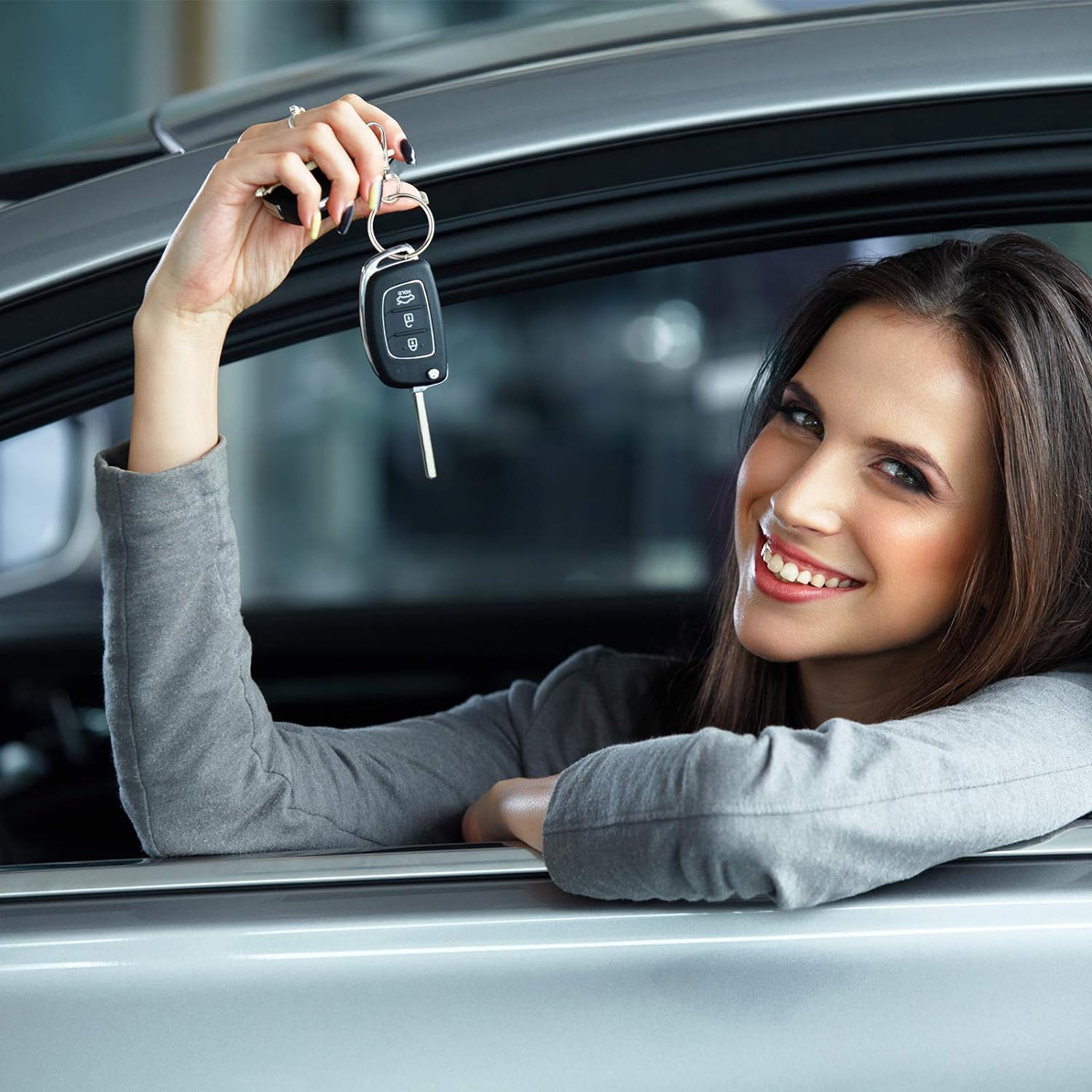 Hotop 100 Pieces Swivel Clasps Set 50 Piece Lanyard Snap Hooks with 50 Piece Key Chain Rings, Lobster Keychain Clip Hooks Lobster Claw Clasps for Keychain Jewelry DIY (Multicolored) image number 3