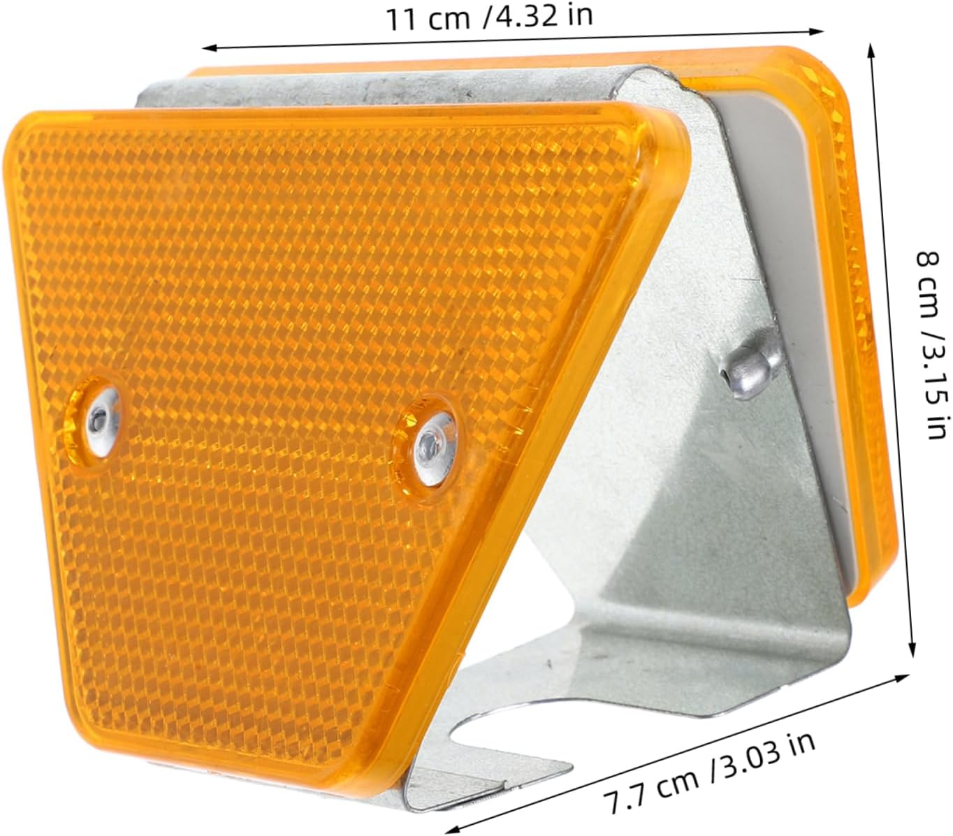 2Pcs Road Guardrail Delineators Reflective Markers for High Visibility Traffic Safety image number 4