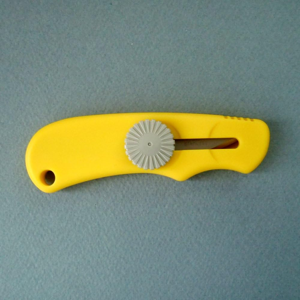 NT VS-1P Cutter Knife, Stainless Steel Blade, Yellow
