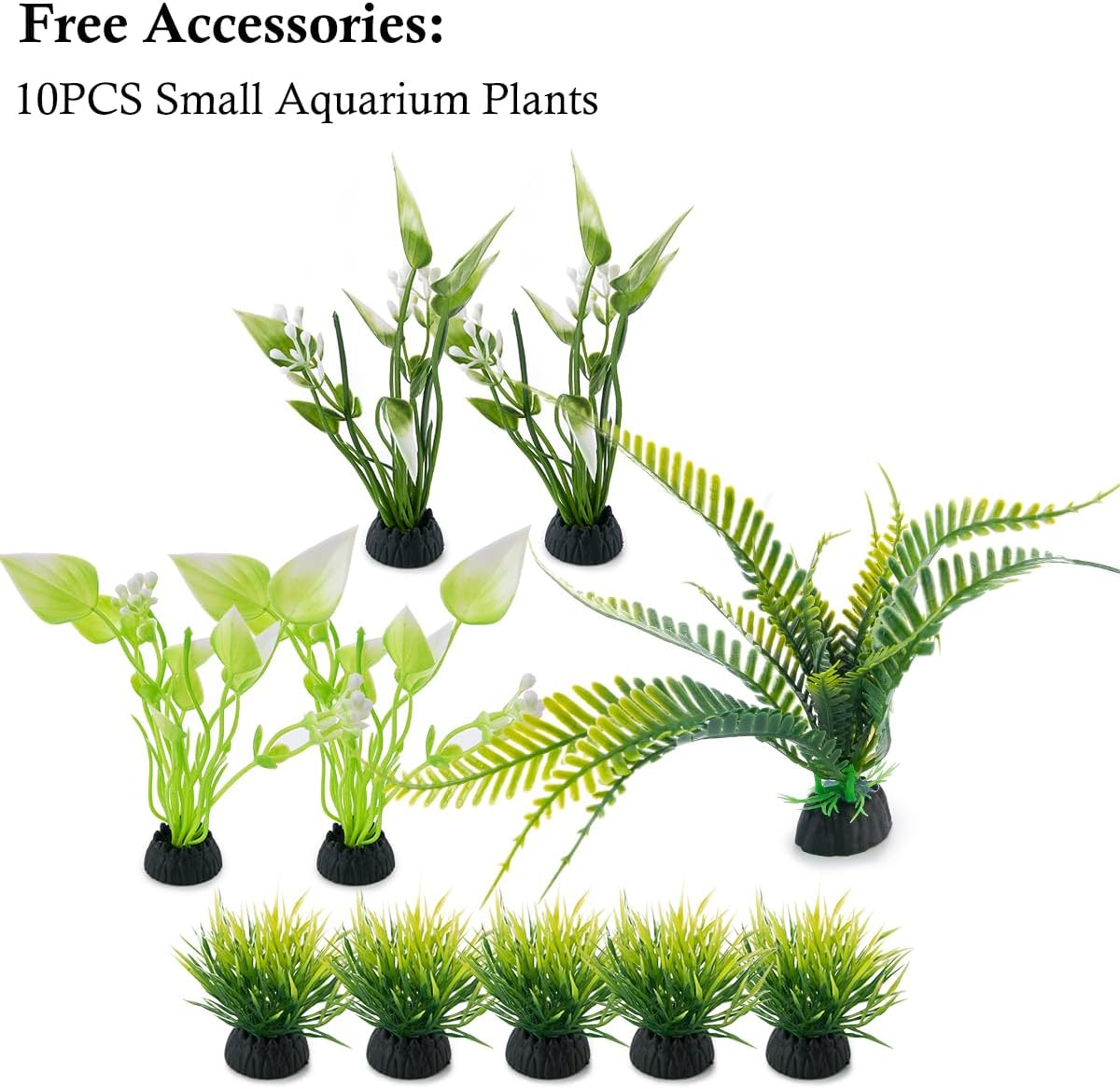 Aquarium Ornaments, Aquarium Mini Skull Skeleton/Aquarium Mini Castle/Aquarium Hippon Cave/Aquarium Rock Stone Cave Decoration, Fish Tank Decoration Landscape Hiding House image number 2