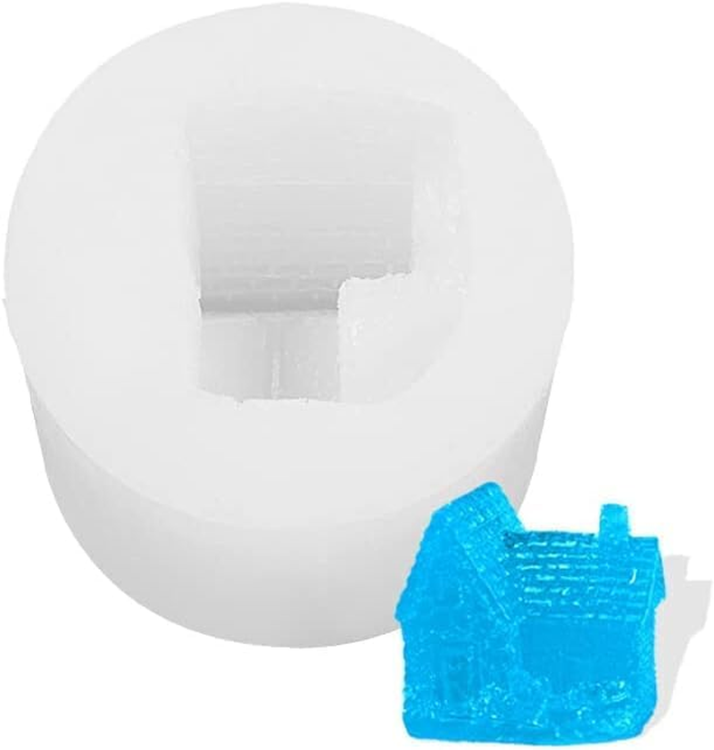 Biscuit Molds Kitchen Baking Handmade Christmas Themed Embossed Mould Dessert Fondant Casting Die Cupcake Chocolate, Xmas Snow House image number 4