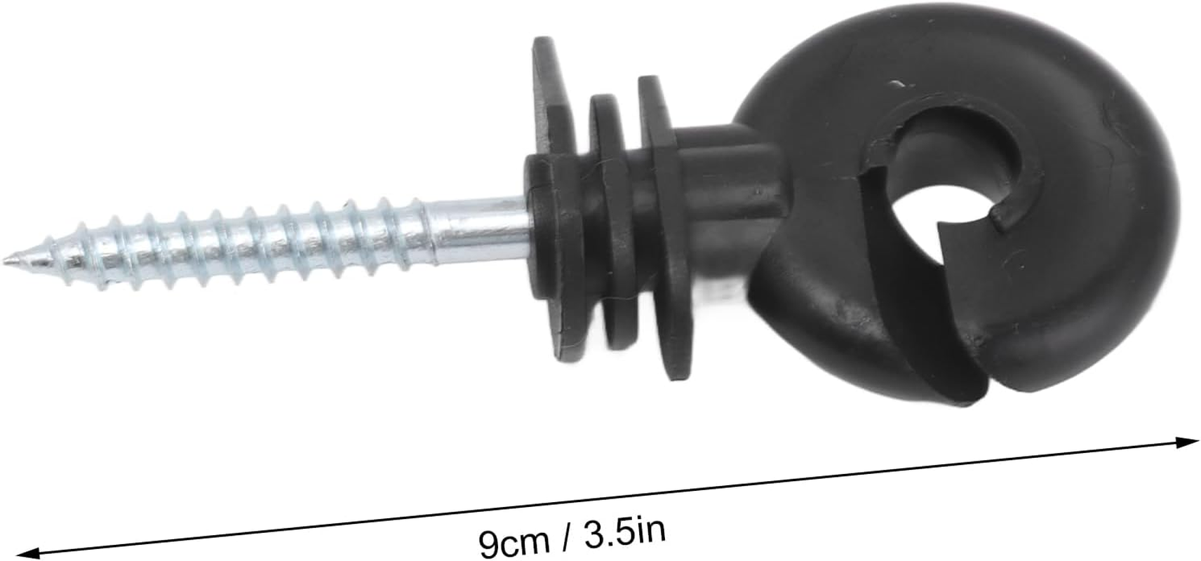 Wood Post Insulator for Fence Post, Self Tapping Electric Fence Insulator for Grassland image number 2