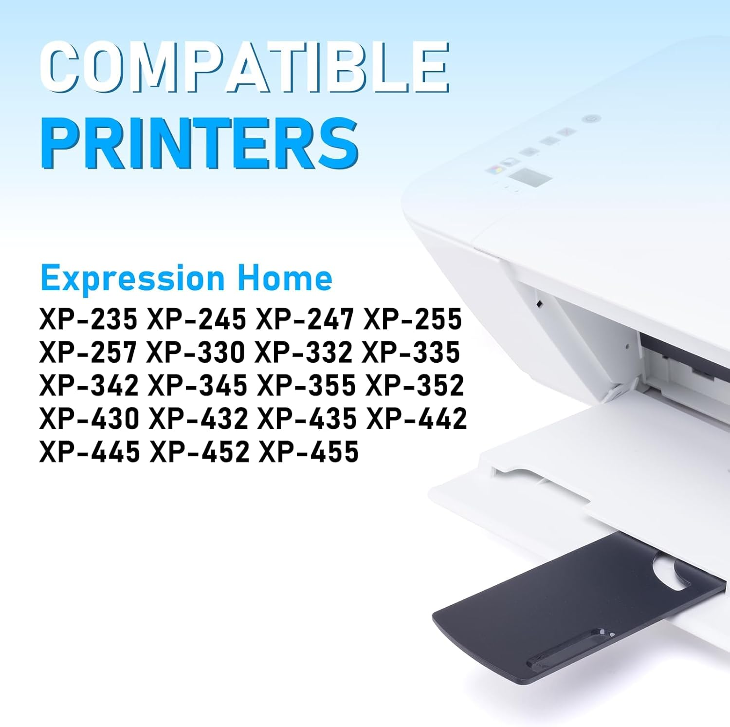 Multipack 29 XL Cartridges Replacement for Epson 29 Epson 29XL Printer Cartridges for Epson XP-342 XP-332 XP-442 XP-245 XP-352 XP-345 XP-445 XP-235 XP-435 XP-432 XP-335 (6 Black) image number 1