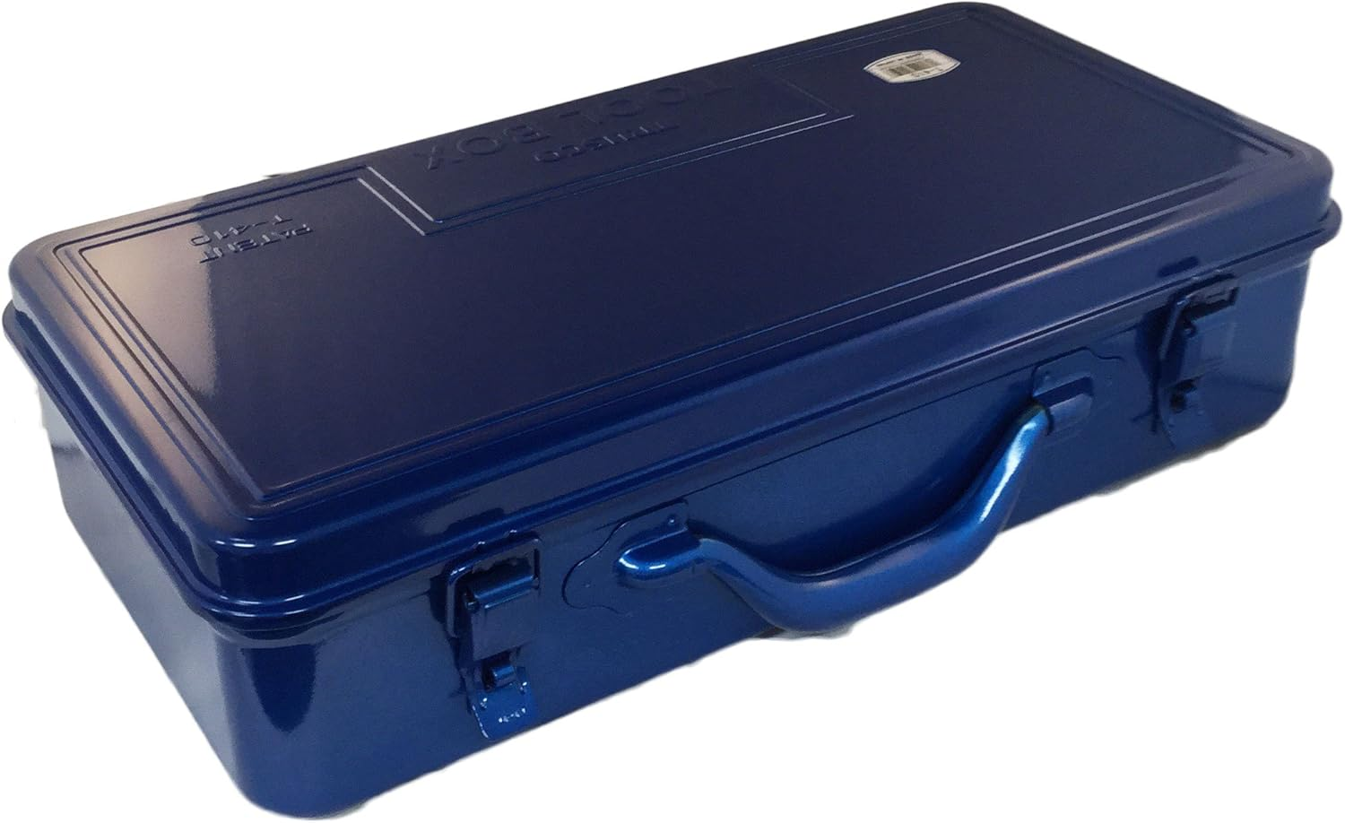 TRUSCO T-410 Trunk Tool Box, 16.5 X 8.7 X 4.3 Inches (418 X 222 X 110 Cm), Blue