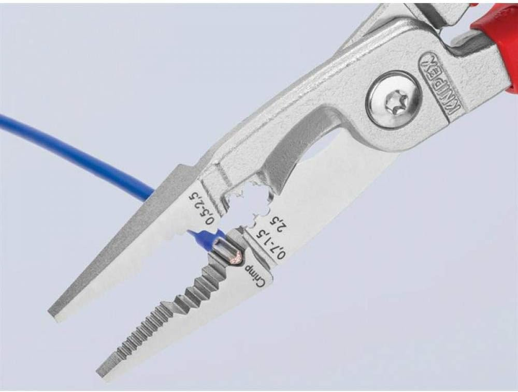 Knipex 1386200 1000V Insulated Electrical Installation Plier image number 6