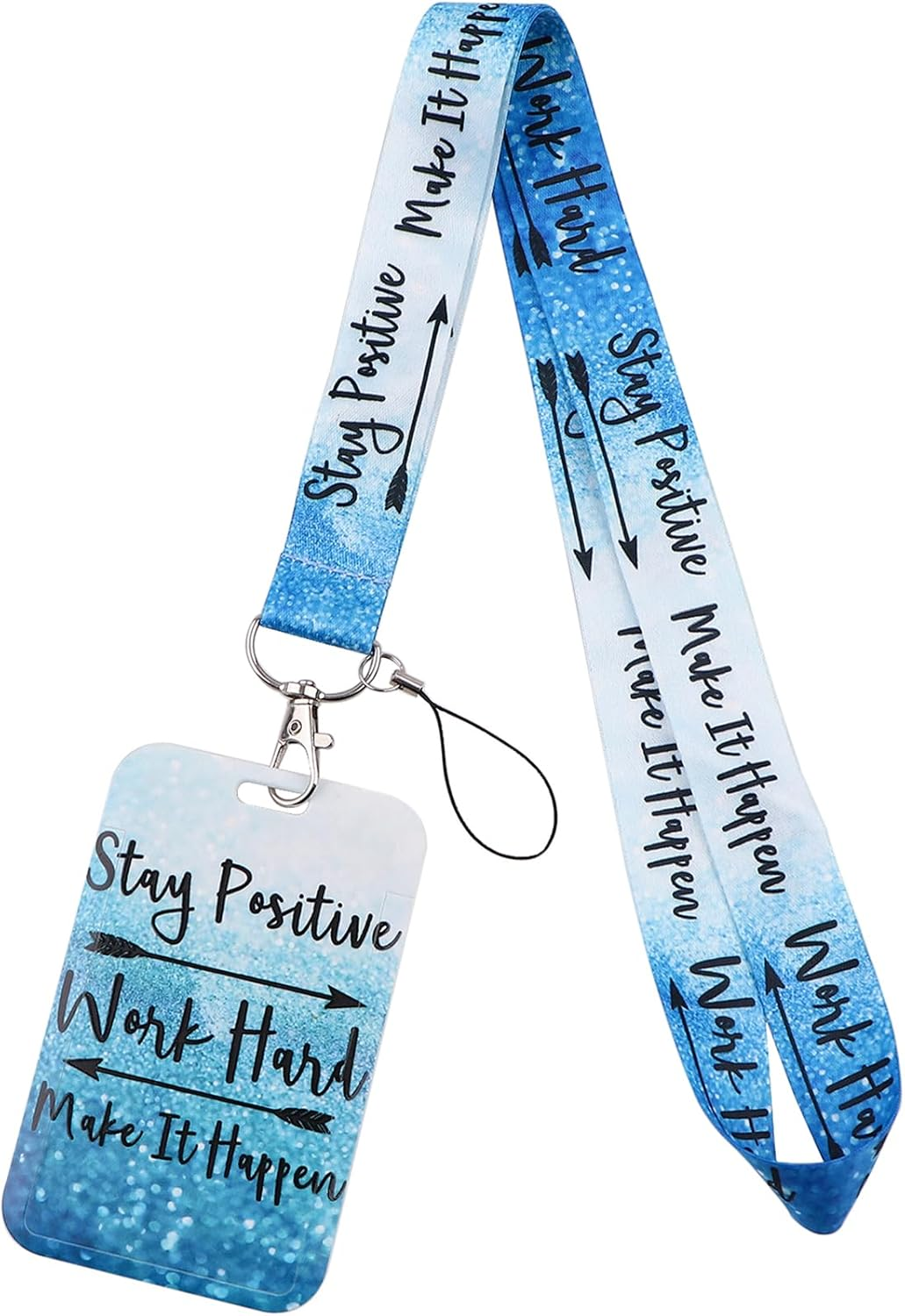 Van Gogh Starry Night Lanyard Cool Art Lanyard for Keys Chain, ID Badge Holder, Name Tag, Car Key for Men Women Teacher(3Pcs Aesthetic)