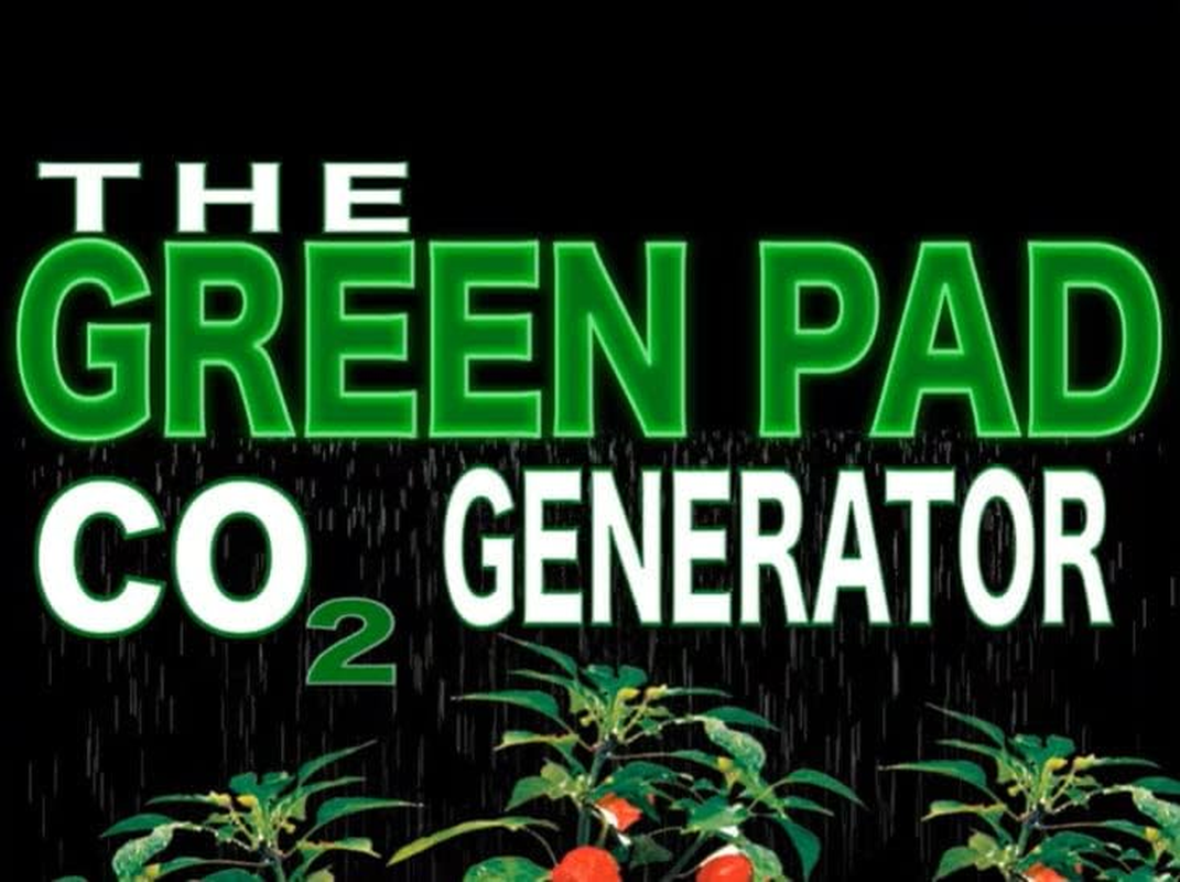 The Green Pad GP6050 CO2 Generator Contains 5 Pads W/2 Hangers
