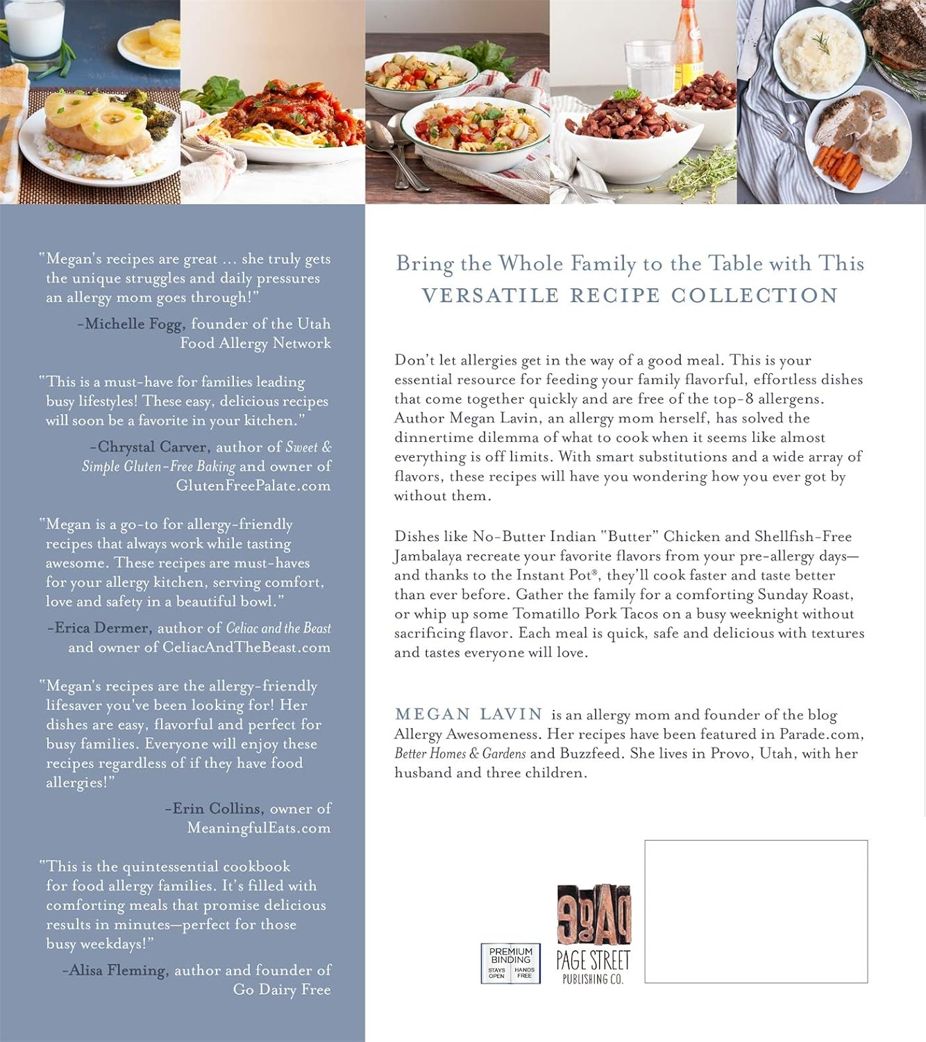 An Allergy Mom'S Lifesaving Instant Pot Cookbook: 60 Fast and Flavorful Recipes Free of the Top 8 Allergens