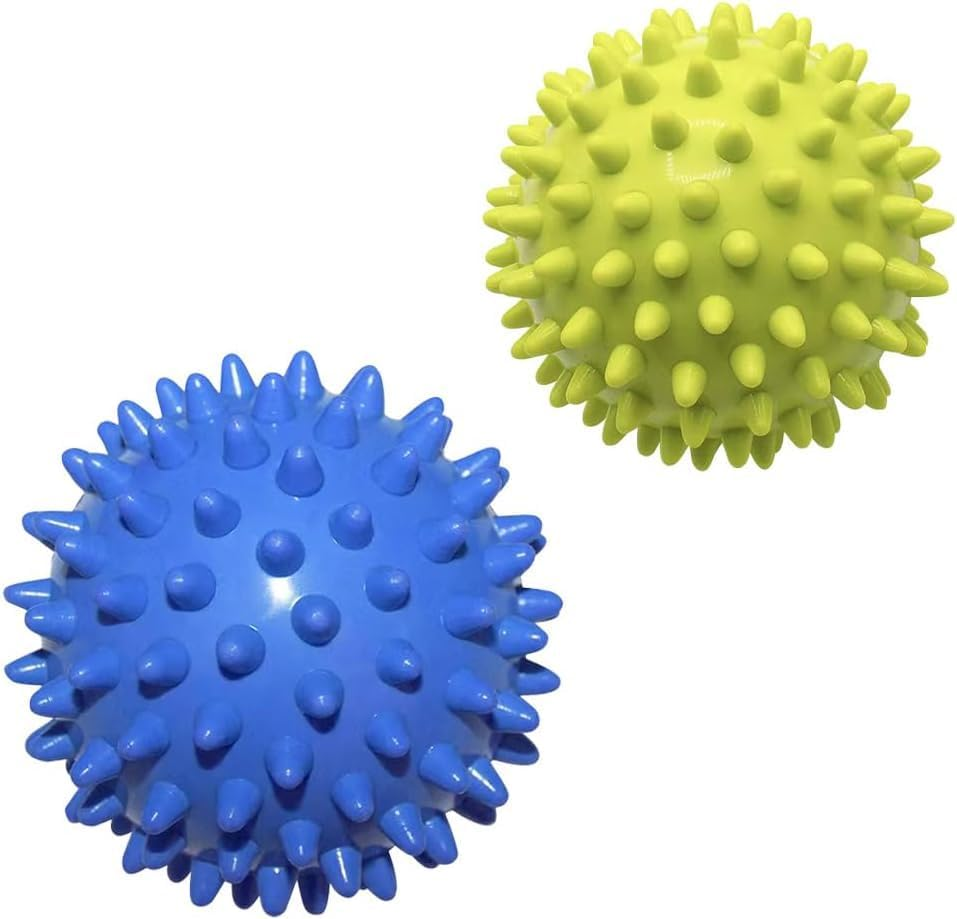 2 Pcs Diameter Spiky Massage Ball,Massage Ball,Massage Balls Pack,Hard Massage Balls Spiky Hard Massage Ball Foot Roller,Spiky Hard Massage Ball Foot Roller for Deep Tissue for Myofascial Release image number 2