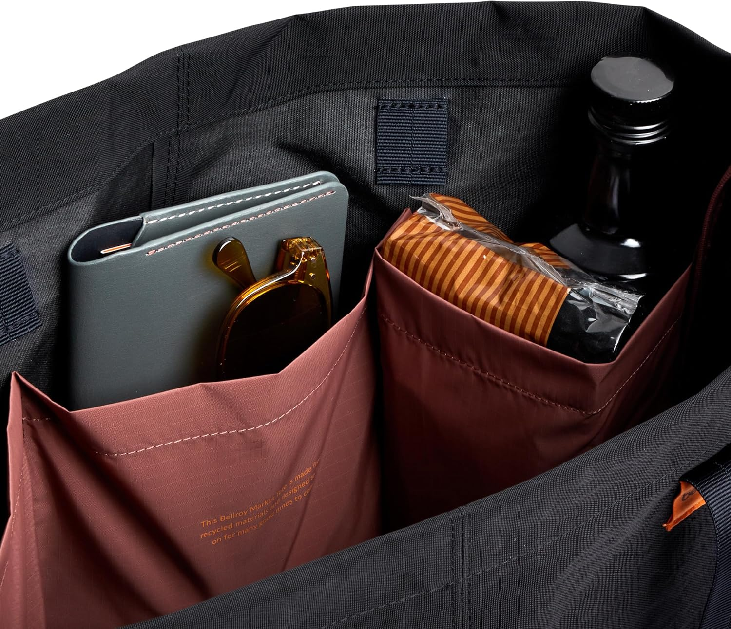 Bellroy Market Tote &ndash; (Tote Shoulder Shopping Bag) - Black image number 6