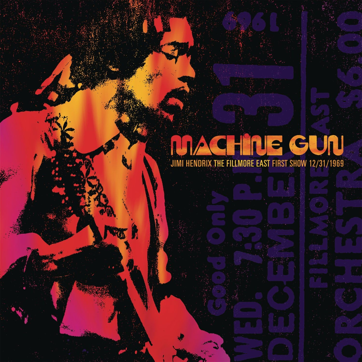 MACHINE GUN JIMI HENDRIX the FILLMORE EAST 12/31/1969 (FIRST SHOW) image number 1