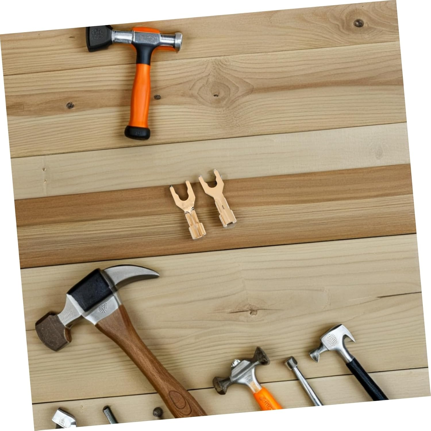 CHICAMPERA 2Pcs Plated Speaker Wire Connectors Hifi Banana Plugs Y Spade Audio Adapter for Home Theater Professional with Easy Installation and Precision Design image number 2