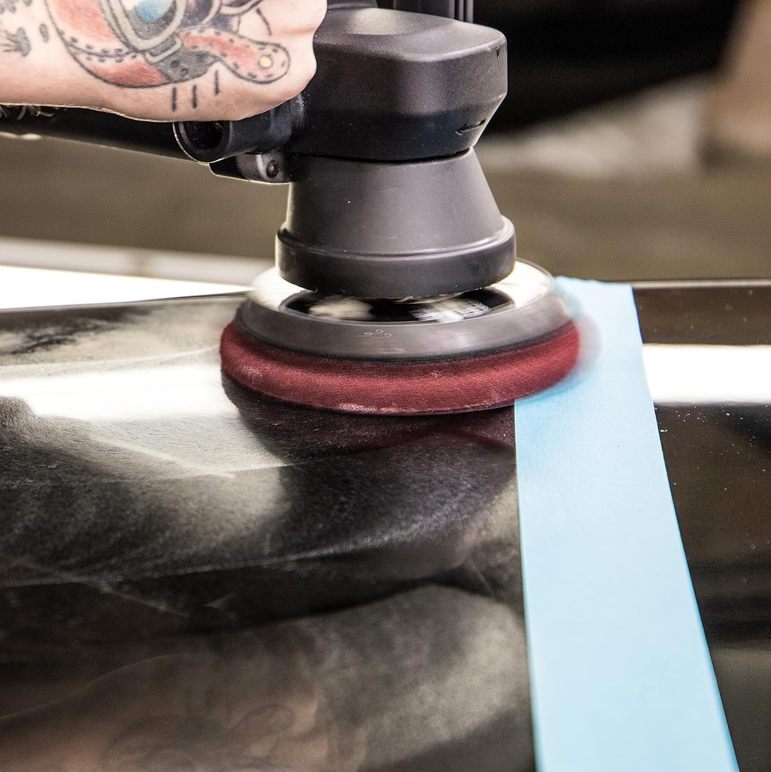 Meguiar'S Soft Buff DA Foam Cutting Disc - Eliminates Swirls, Scratches, Buff Trails and Oxidation - Foam Buffing Pads - Superior Finish for Automotive Painted Surfaces - 6.25In / 159Mm