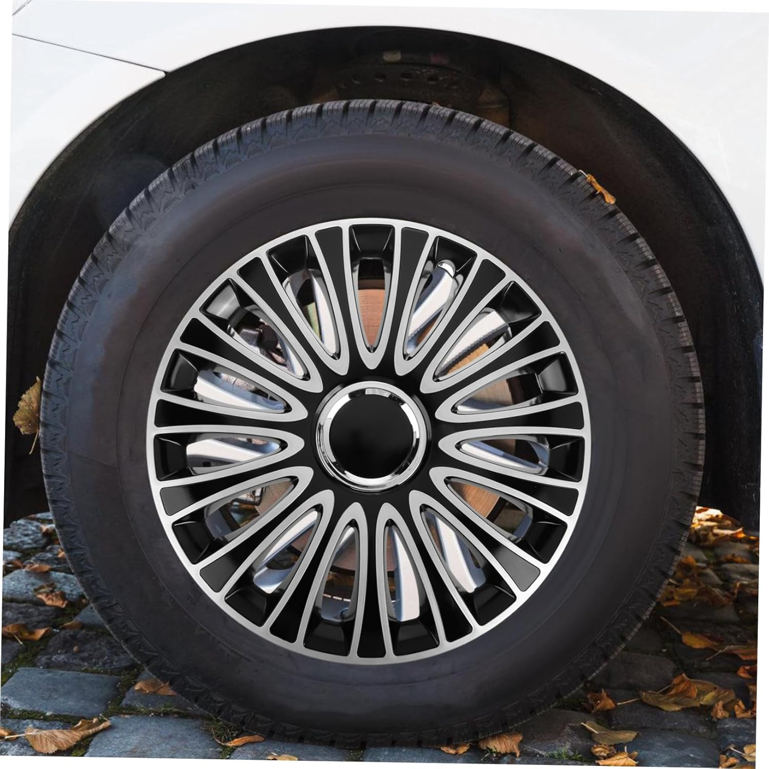 NULYLU Car Hubcap Cover Stylish Automotive Wheel Hub Covers for Easy DIY Installation Durable Design Fits Vehicle Models Chic Decoration for Enhanced Look image number 6