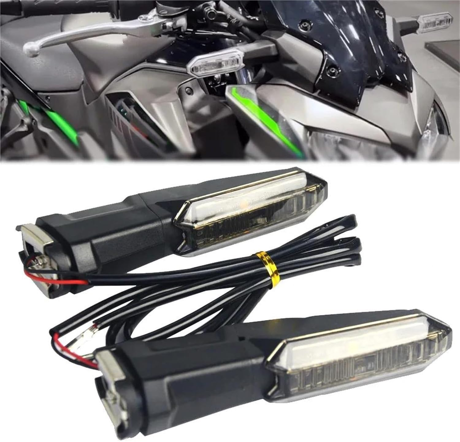 Motorcycle Turn Signal Lights for K&Awasaki for NINJA 125 300 250 400 650 for ZX-25R for ZX-6R for ZX10R Turn Signal Light image number 6