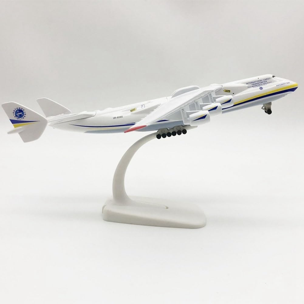 AUJING 1/400 Antonov An-225 Mriya Large Transport Airplane Model, Metal Alloy Aircraft Model Kit for Collecting and Gift, Home Office Decoration image number 3
