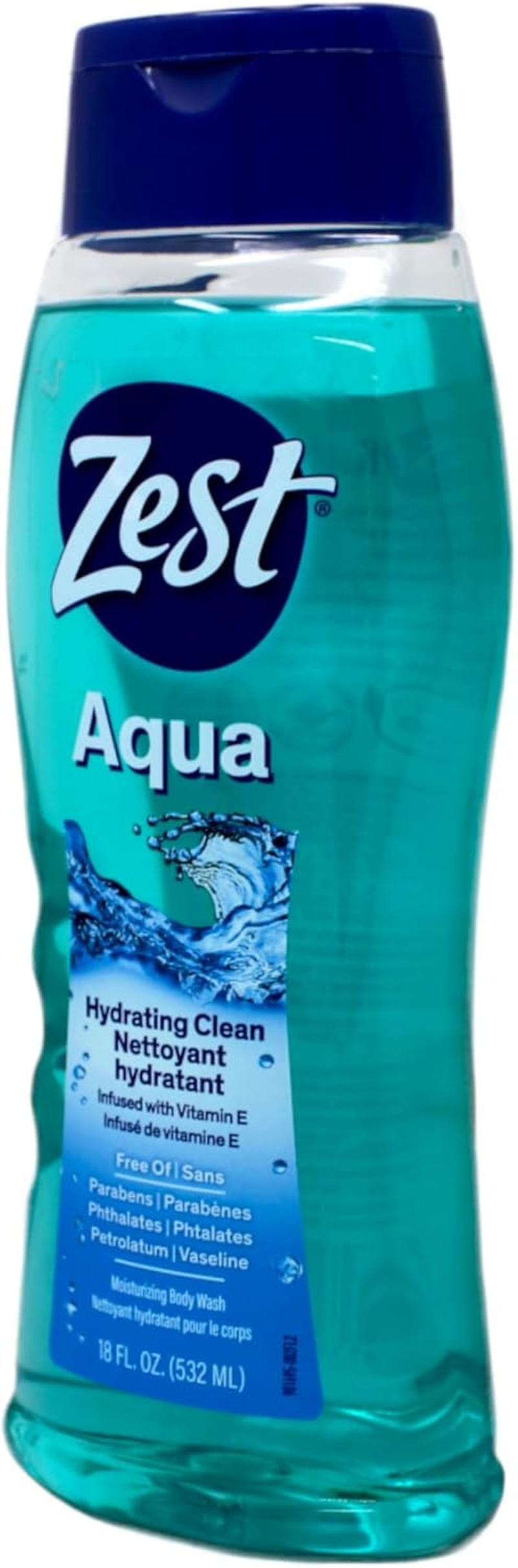 Zest Body Wash Aqua image number 6