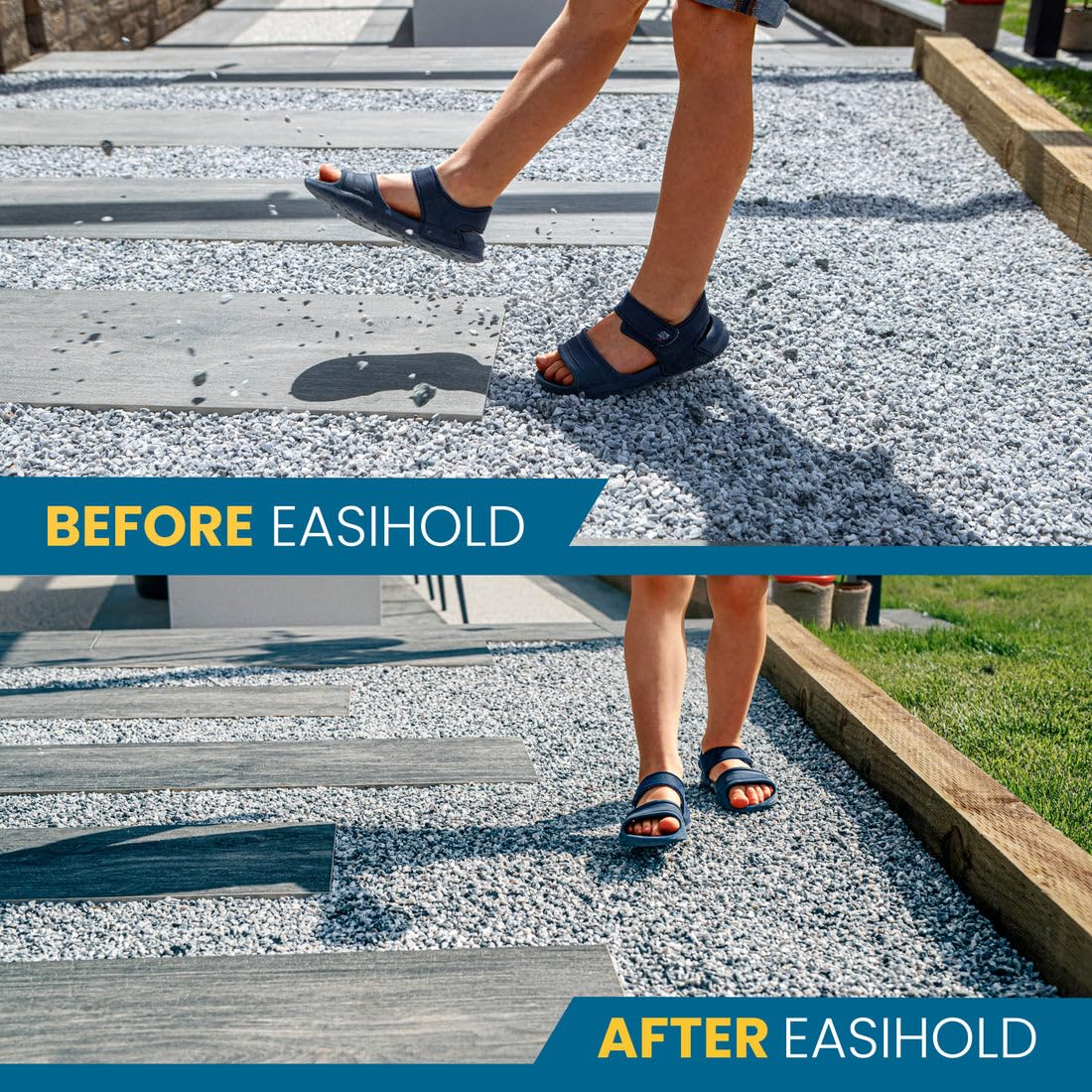 EASIHOLD - 5L XL Gravel Glue for Bonding Stones, Mulch and Gravel on Borders, Patios and Garden Paths. Lasts up to 3 Years, Non Toxic, Ready to Use. image number 1